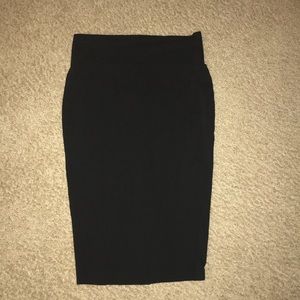 Black Pencil Skirt